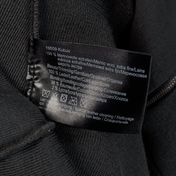 Annette Gortz AW/14 Kubus Grey Leather-Trim Belted Cardigan - Picture 13 of 13